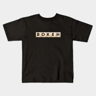 BOKEH Scrabble Kids T-Shirt